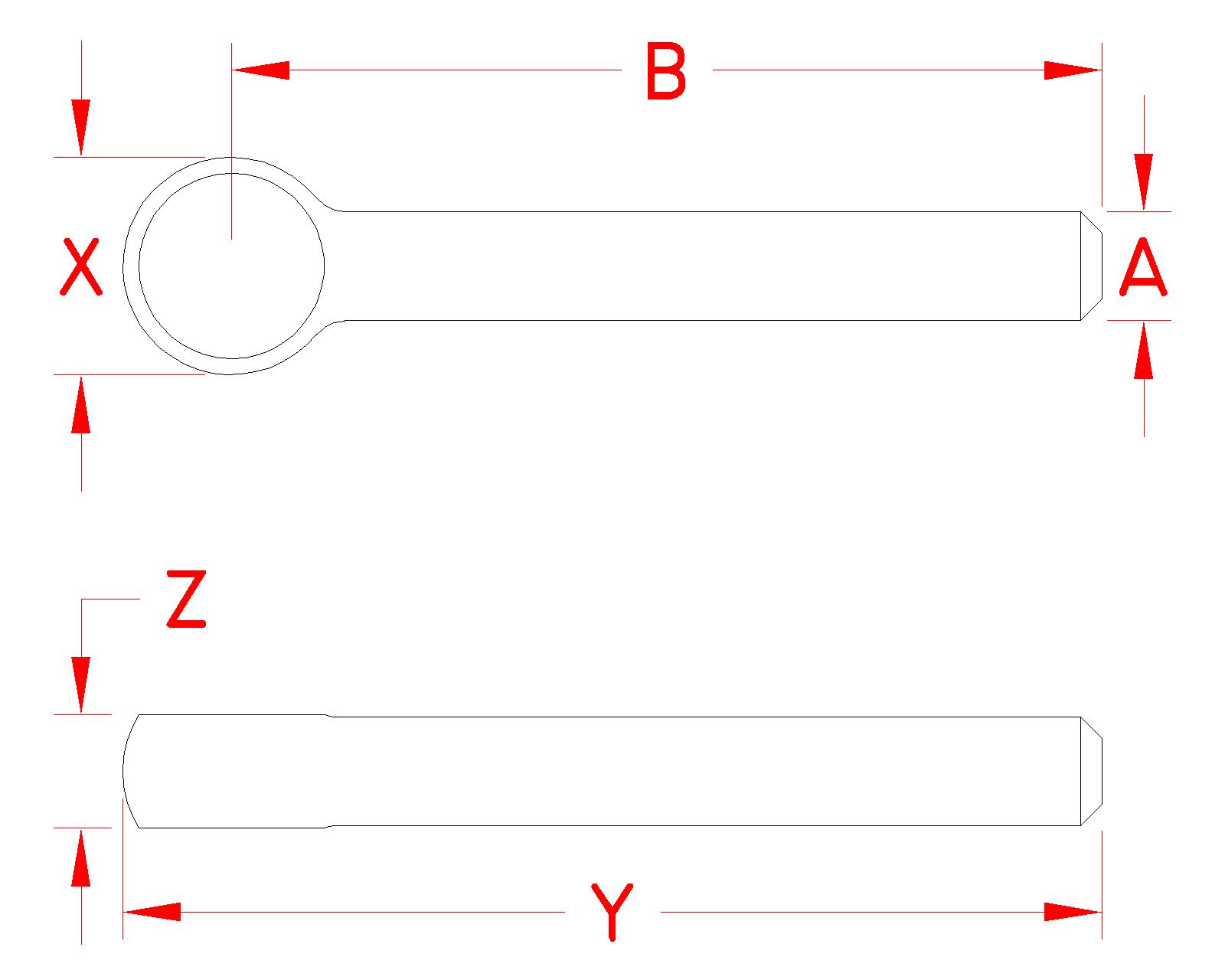 Rod End Blank Suncor Stainless
